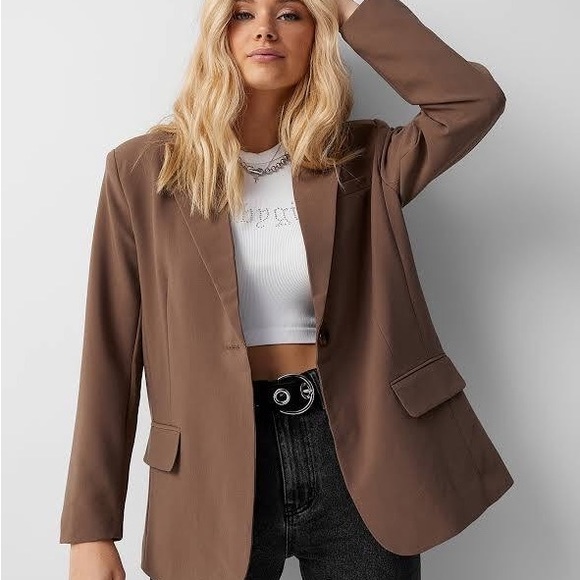 [SOLD] Oversized brown blazer - Picture 5 of 5